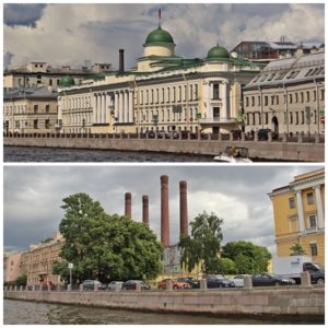 New Holland à Saint-Pétersbourg - usines de fabrication des sous marins