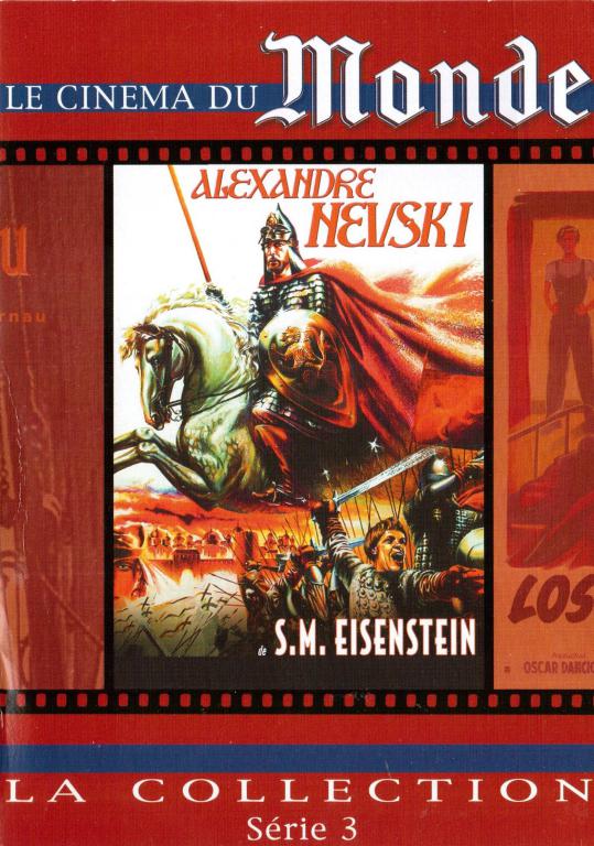 Alexandre Newski de Eisensgtein DVD édité par le journa Le Monde