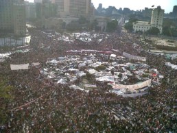 Le grand-père sur la Place Tahrir - Le Caire