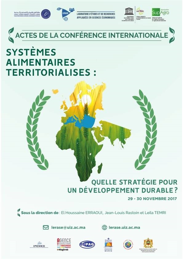 Systèmes alimentaires territorialisés - Actes du colloque d'Agadir