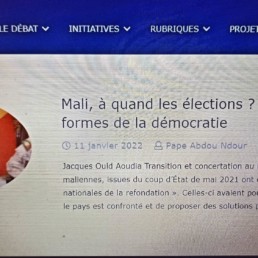 Mali : à quand les élections ? Ou la fétichisation des formes de la démocratie