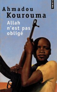 « Allah n’est pas obligé » d’Ahmadou KOUROUMA couverture du livre