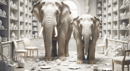 Deux éléphants dans un magasin de porcelaine (2)