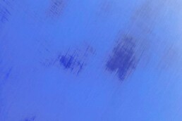 La paille dans l’acier - peinture de Cascade, détail